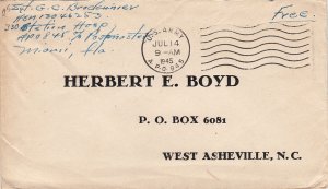 United States A.P.O.'s Soldier's Free Mail 1945 U.S. Army, A.P.O. 845 Borinqu...
