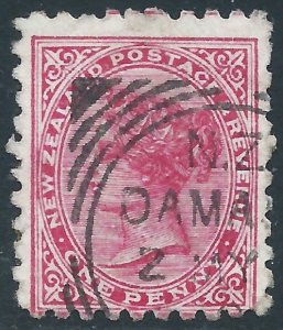 New Zealand, Sc #61, 1d Used