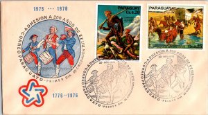 Paraguay, Worldwide First Day Cover, Americana, Military Related