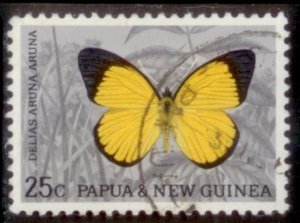 Papau New Guinea 1966 SC# 217 Butterflies Used E170