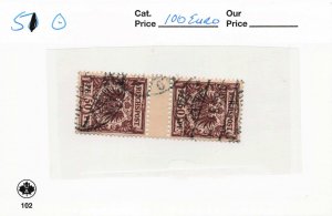 GERMANY  51  USED  GUTTER PR