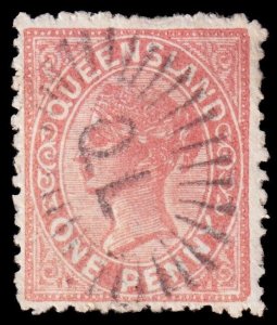 Queensland Scott 98 (1895) Used F M