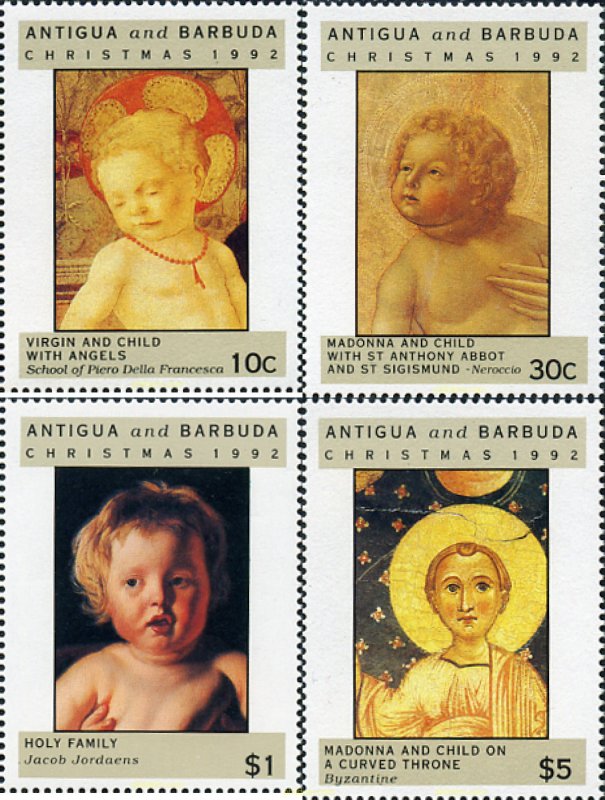 286564 MNH ANTIGUA Y BARBUDA 1992 NAVIDAD