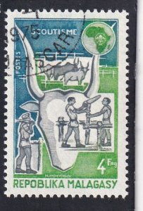 Malagasy Republic   #    504   used