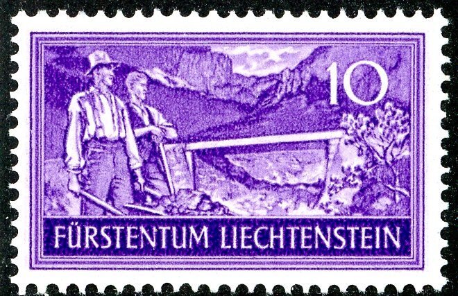 Liechtenstein, Scott #132, Unused, Hinged