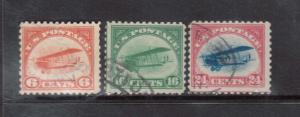 USA #C1 - #C3 Used Set 