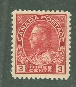 Canada #109 Unused Single