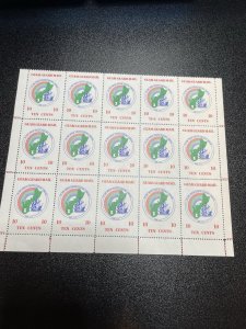 Guam Guard Mail MNH Christmas Poinsettia Miss World KSPhilatelics