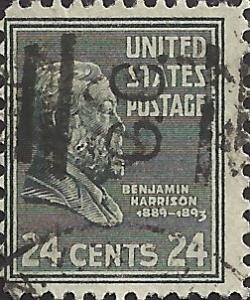 # 828 USED BENJAMIN HARRISON