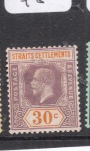 Straits Settlements KGV 30c SG 207 MOG (5dkg)