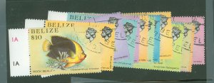 Belize #699-714 Used Single (Complete Set)