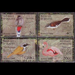 HAITI 1999 - Scott# 909-12 Birds Set of 4 NH