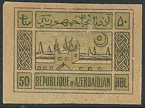 Azerbaijan - 10 - MH  - SCV-1.40