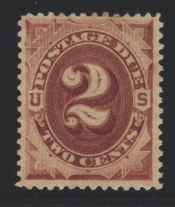 USA Sc#J2 - Superb MVLH - tiny spot on gum - Exceptional Centering!