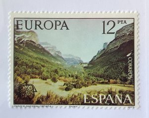 Spain 1977 Scott 2042 MNH - 3p, Europa,  landscape,  National Park of Ordesa