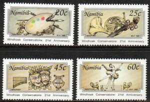 Namibia Sc #706-709 MNH