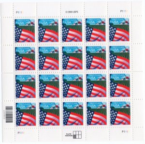 Scott #3448 - Flag Over Farm - Sheet Of 20 Stamps - MNH