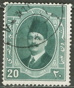 Egypt; 1923: Sc. # 99: Used Single Stamp