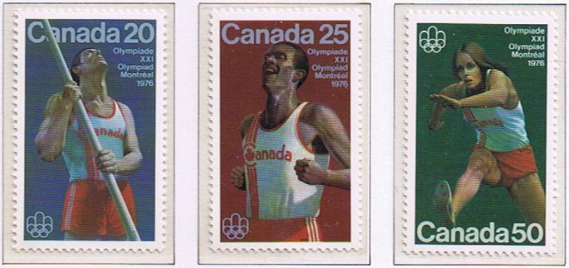 Canada Mint VF-NH #664-666 Field Sports