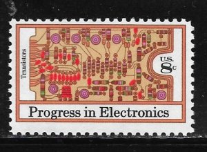 USA 1501: 8c Transistors and Printed Circuit Board, MNH, F-VF