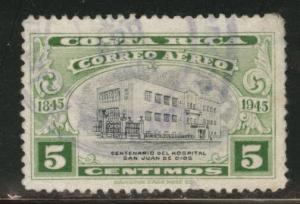 Costa Rica Scott C128 used airmail stamp 