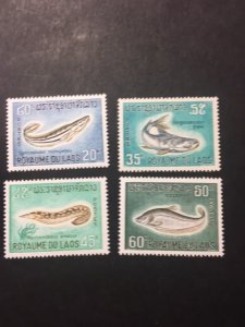 Laos sc 148-151 MNH comp set