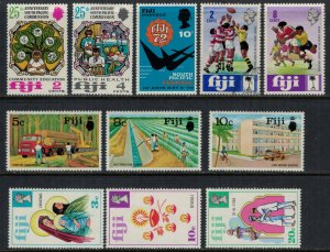 Fiji #324-5,7,30-1,3-5,7-9*/u  CV $3.10