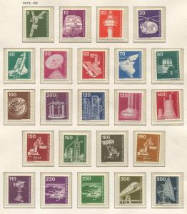 GERMANY-Scott 1170-92 - Definitive Issue -1975- 82 -MNH - Set of 23 Stamps