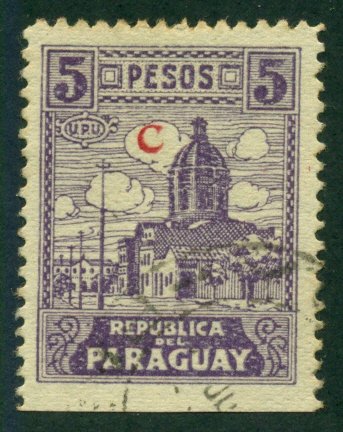 Paraguay 1936 #L30 U SCV (2018) = $0.50