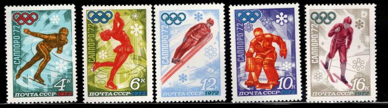 Russia Scott 3944-3948 MNH** Olympic set