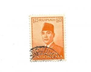 Indonesia 1951 - Scott #388 *