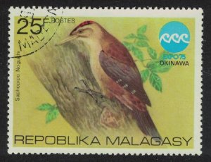 Malagasy Rep. Pryer's Woodpecker Bird 1975 CTO SC#532 SG#320