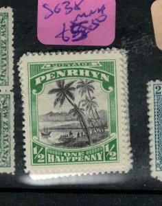 Penrhyn Island SG 38 MNH (5enb)