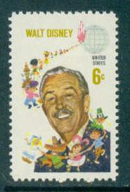 1355 6c Disney Fine MNH