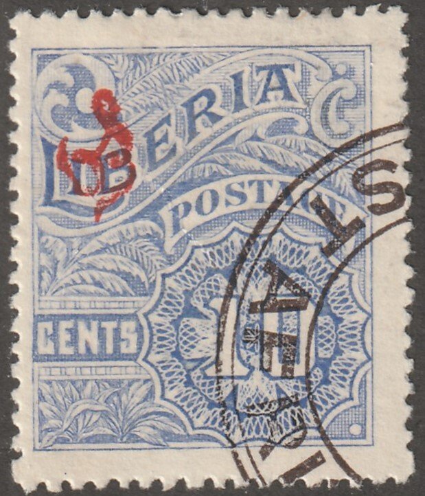 Liberia, stamp, Scott#0100,  used, hinged,  Official stamp, #QL-0100