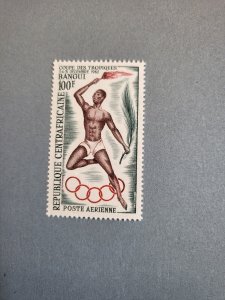 Stamps Central African Republic Scott #C9 nh