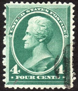 1883, US 4c, Jackson, Used, Sc 211