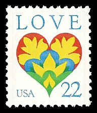 PCBstamps   US #2248 22c LOVE, MNH, (5)