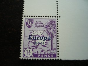 Europa 1961 - Herm Island Cinderellas