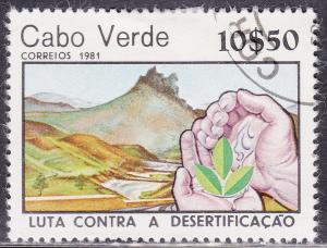 Cape Verde 429 Used 1981 Desert Erosion Prevention