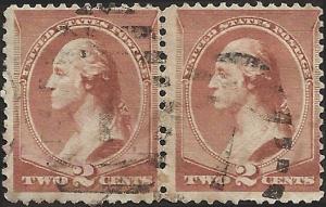 # 210 RED BROWN USED GEORGE WASHINGTON