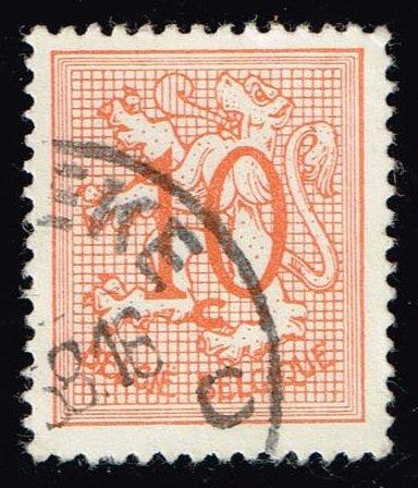 Belgium #407 Lion Rampant; Used (0.25)