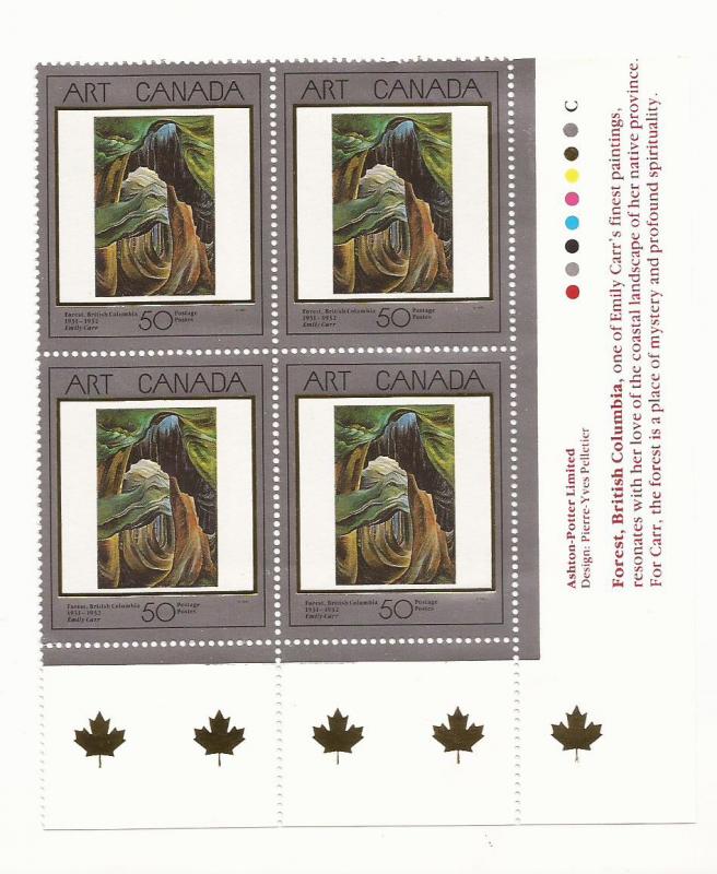 Canada 1991 - MNH - Block - Scott #1310 *