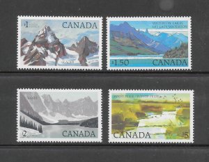 CANADA- 1/2 CV SALE#934-7 NATIONAL PARKS  MNH