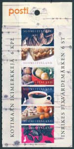 Finland 2018 MNH Finnish Tastes 6v S/A Booklet Gastronomy Food Drink Stamps