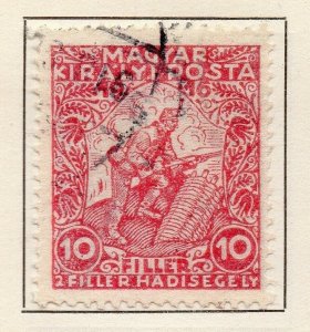 Hungary 1916-17 Early Issue Fine Used 10f. 141176