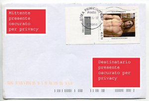 Donato Bramante with barcode isolated on cover