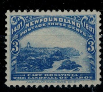 Newfoundland 1897 UN63 - Cape Bonavista - VF - MNH