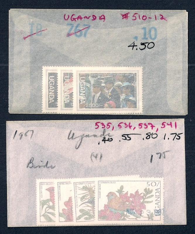 UGANDA (35) All Diff Complete Sets ALL Mint Never Hinged