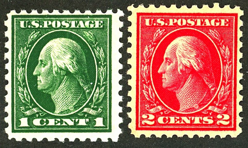 U.S. #424-425 MINT OG NH SET